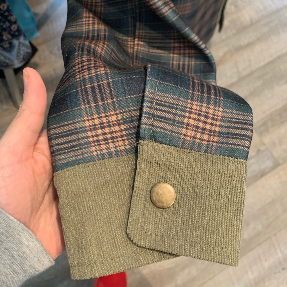 Nwot - Lined Collared Patterned Jacket - image 8